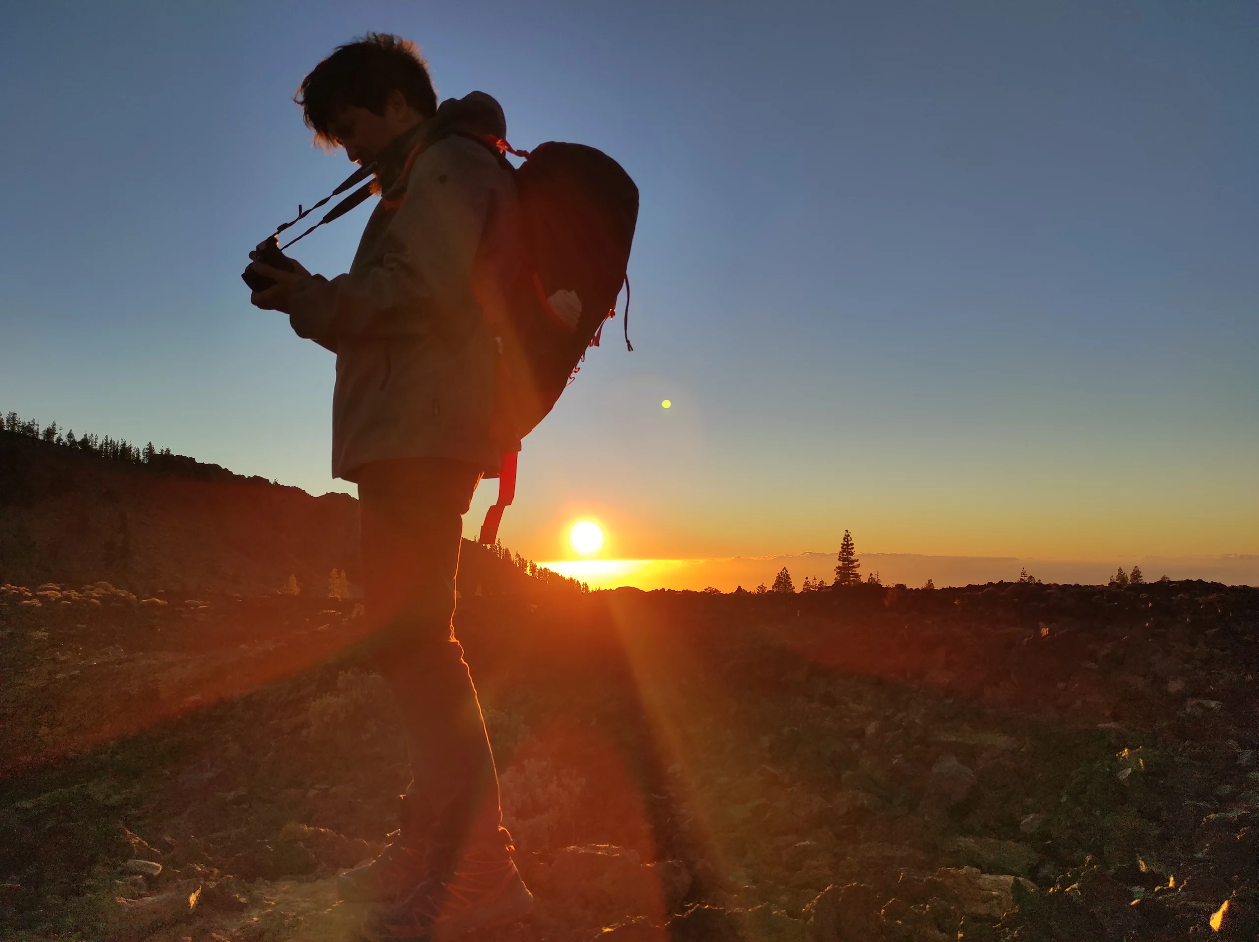 coucher de soleil ténérife espagne