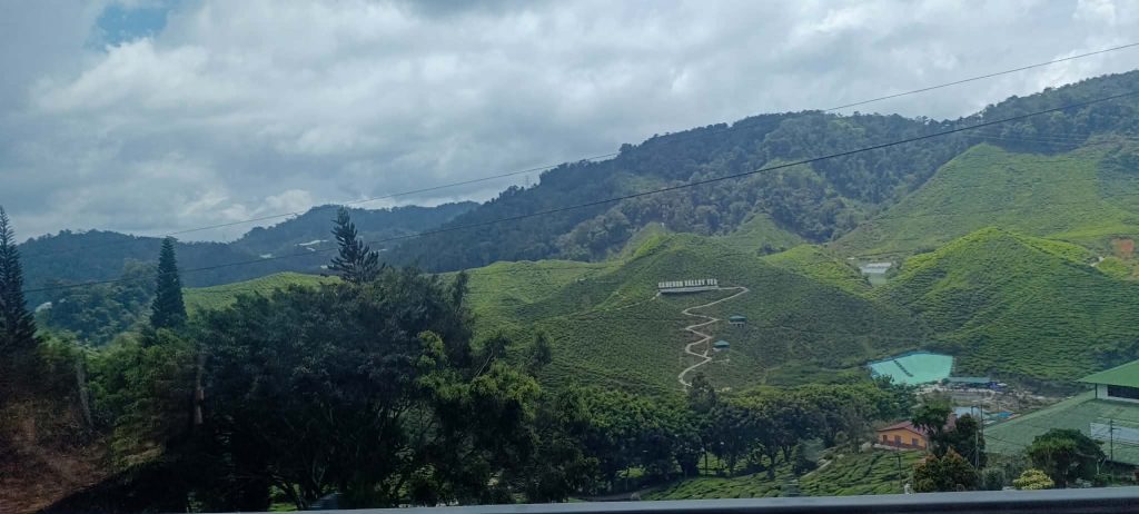 la route pour cameron highland