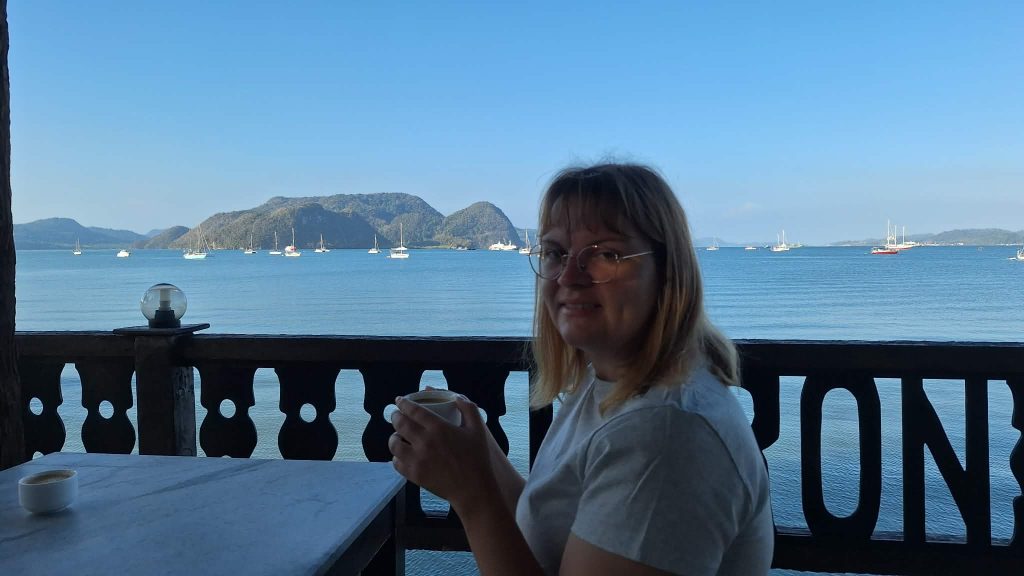 de baron terasse de l'hotel langkawi