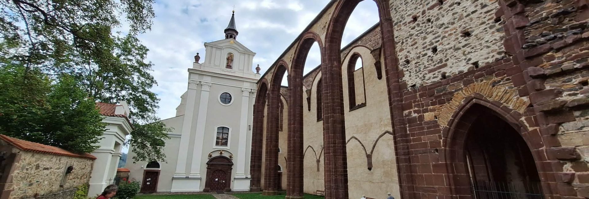 Abbaye de Sasau en vrai
